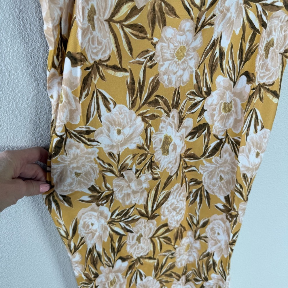 New Madewell Angelina Dress Chamomile Tea Yellow NWT Preppy Casual Women’s 6 - Picture 7 of 16